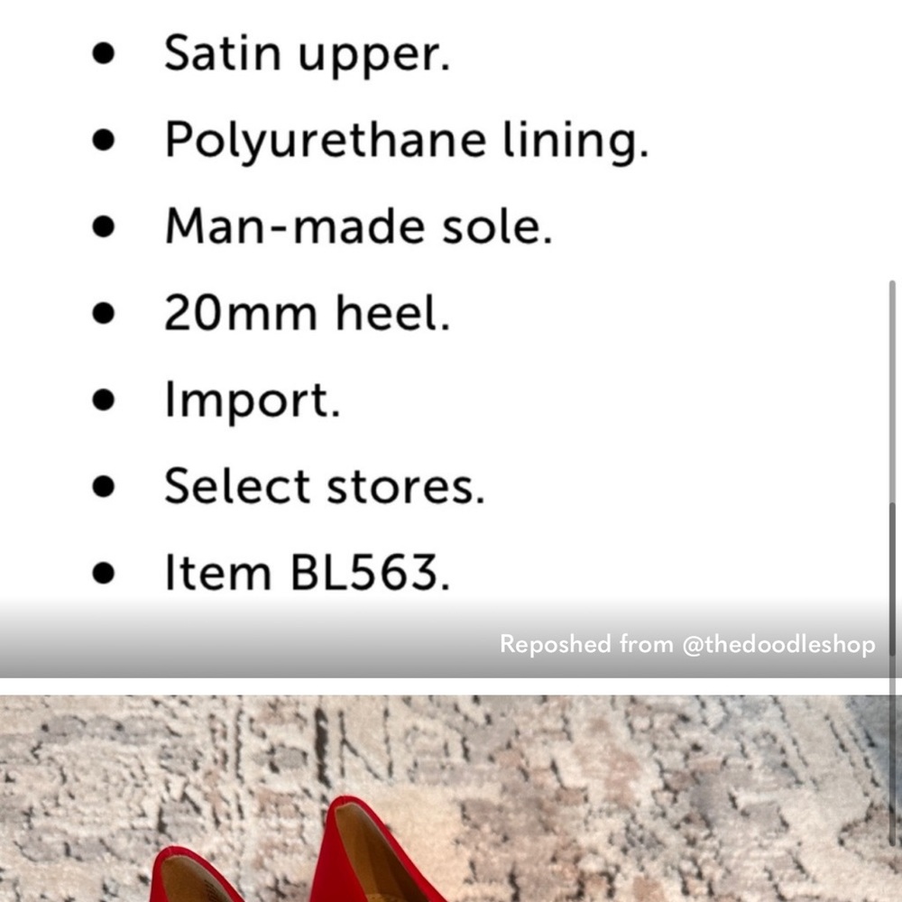 J. Crew Red Heels with Elegant Design - Picture 3 of 3
